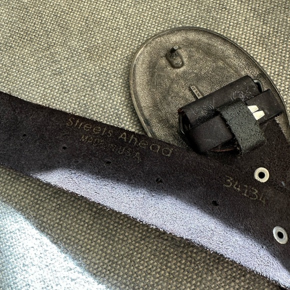 Streets Ahead Genuine Leather Belt - Picture 5 of 5